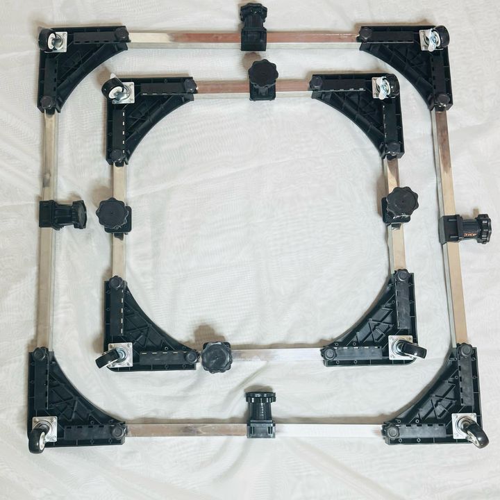 Support électroménager Réglable AVEC et SANS Fixateur ( DE 55CM  à  92CM  )